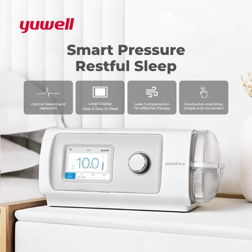 Yuwell YH-450 CPAP Machine (2 Modes, Humidifier) - Image 3