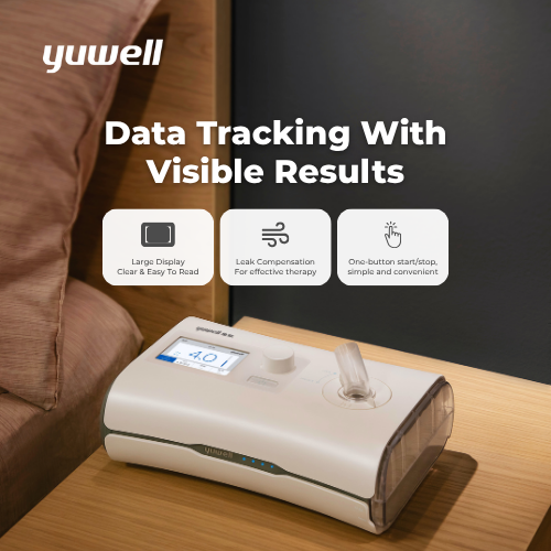 Yuwell YH-550 CPAP Machine (2 Modes, Humidifier) - Image 2
