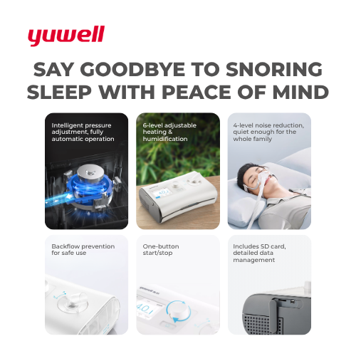 Yuwell YH-550 CPAP Machine (2 Modes, Humidifier) - Image 3